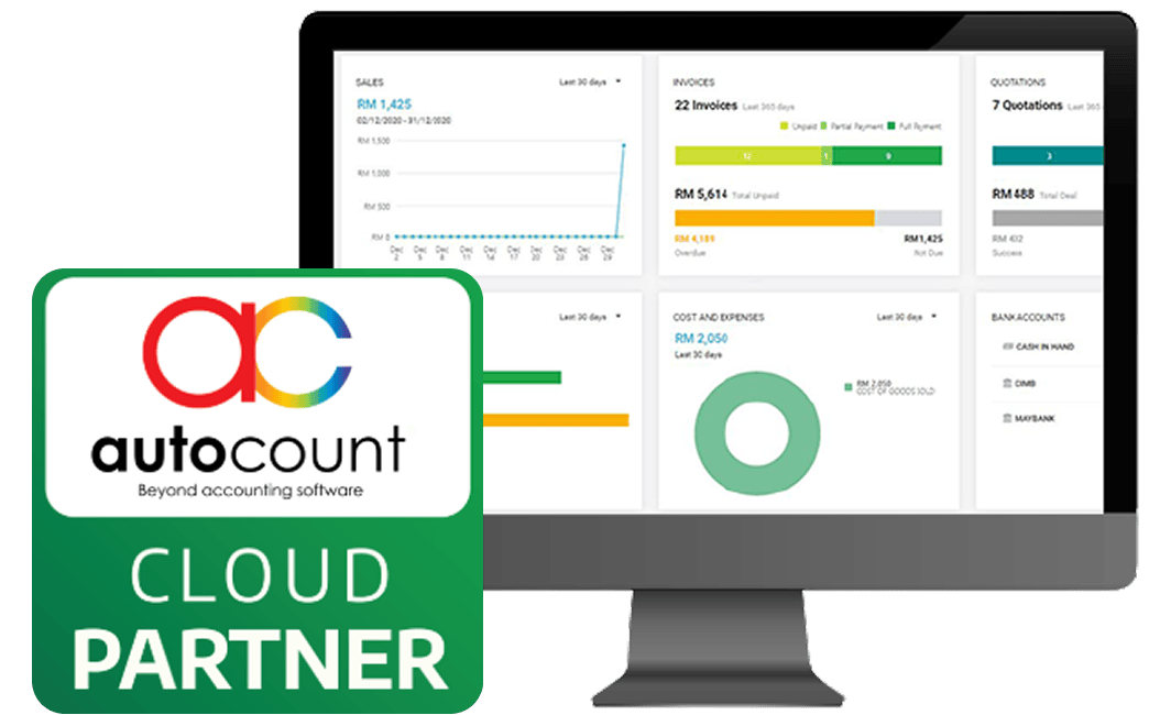 AutoCount Cloud Dashboard